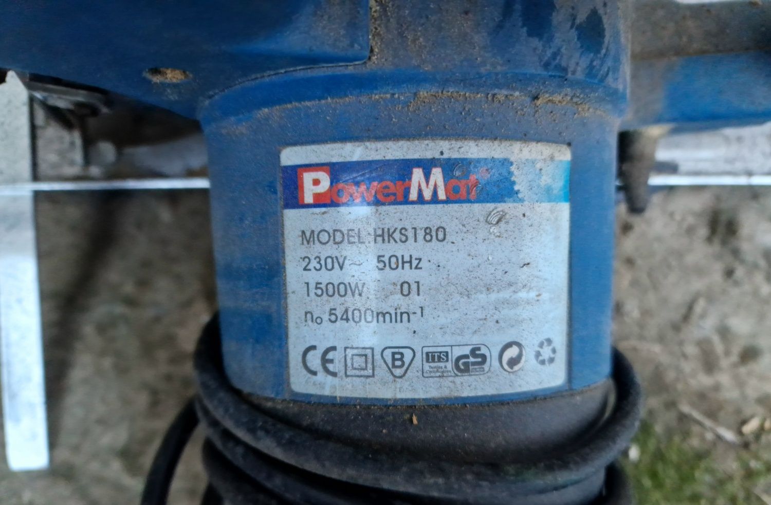 Pilarka tarczowa HKS180 POWERMAT