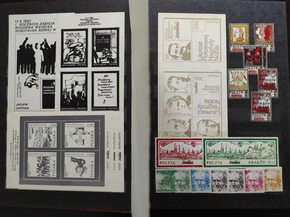 Solidarność - duża kolekcja na SPRZEDAŻ lub ZA MONETY