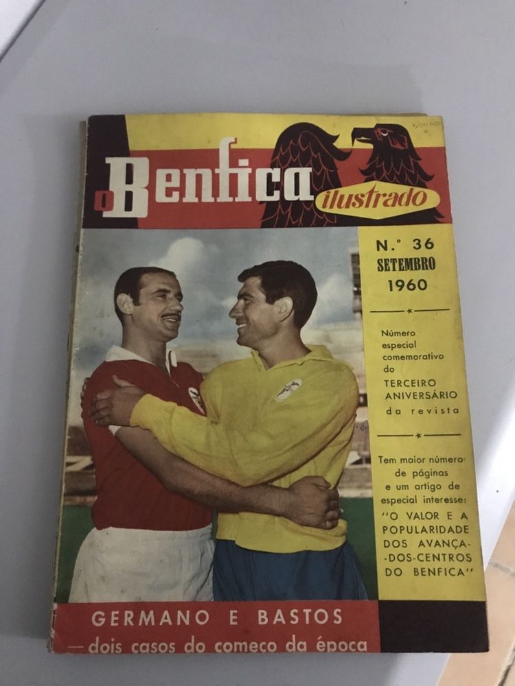 Revistas Benfica ilustrado - 1ª Série - anos 60