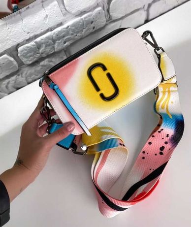 Женская сумка-клатч Marc Jacobs Snapshot Camera Bag Airbrushed yellow