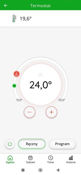 Sterownik WiFi Sonoff z 4 czujnikami temperatury po 4m, termostat