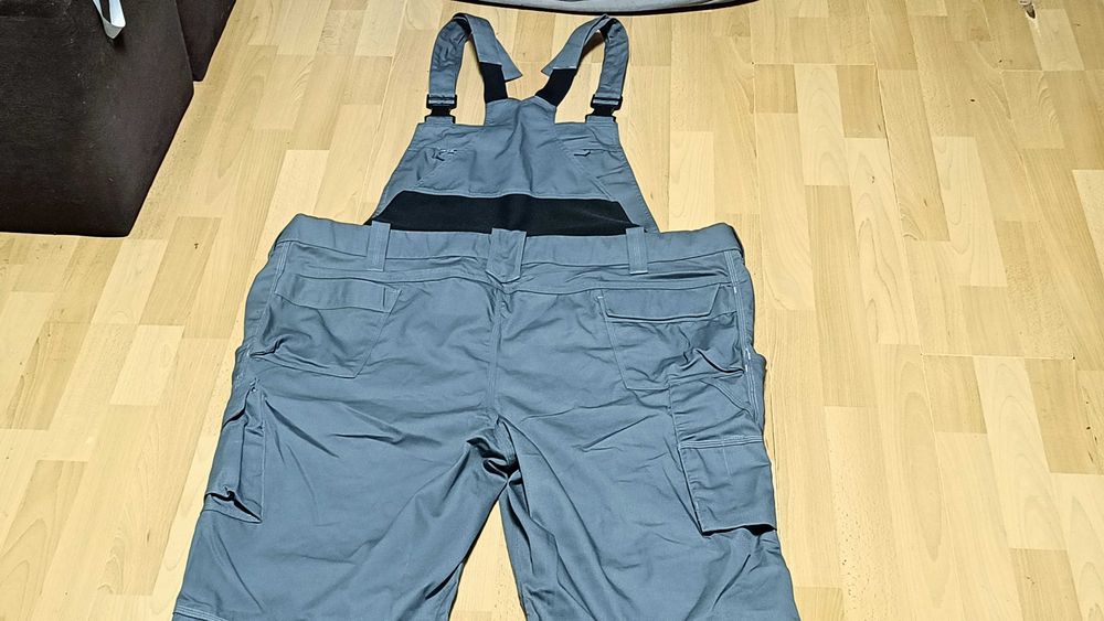 Męskie ogrodniczkiENGELBERT STRAUSS INDUSTRY r.4XL(66) nowe st.idealny