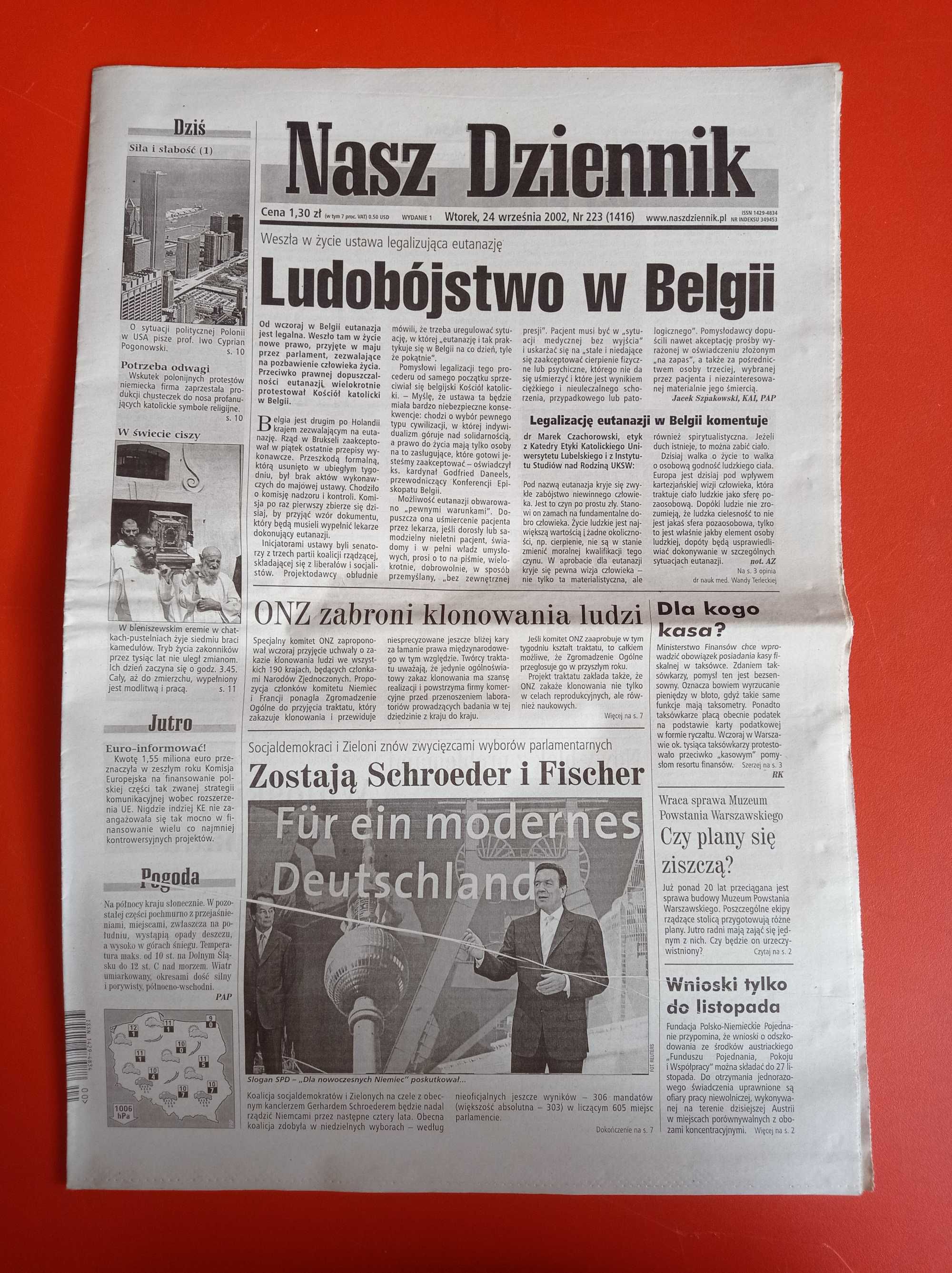 Nasz Dziennik, nr 223/2002, 24 września 2002