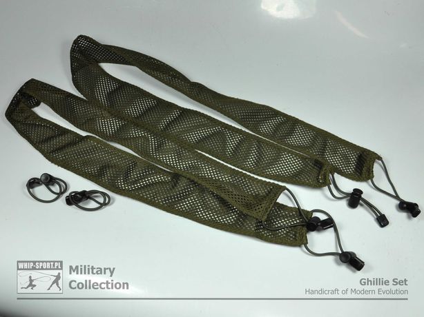 Ghillie Set - Maskowanie broni ASG Milsim - 200 cm