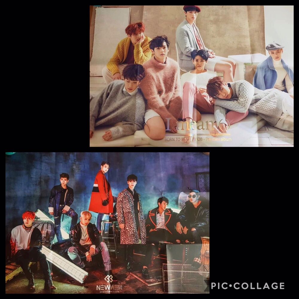 Kpop Posters (Seventeen Astro Up10tion KNK BTOB Pentagon B.A.P Victon)