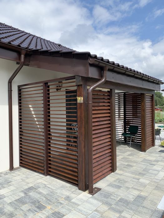 System ruchome deseczki, żaluzji ogrodowe