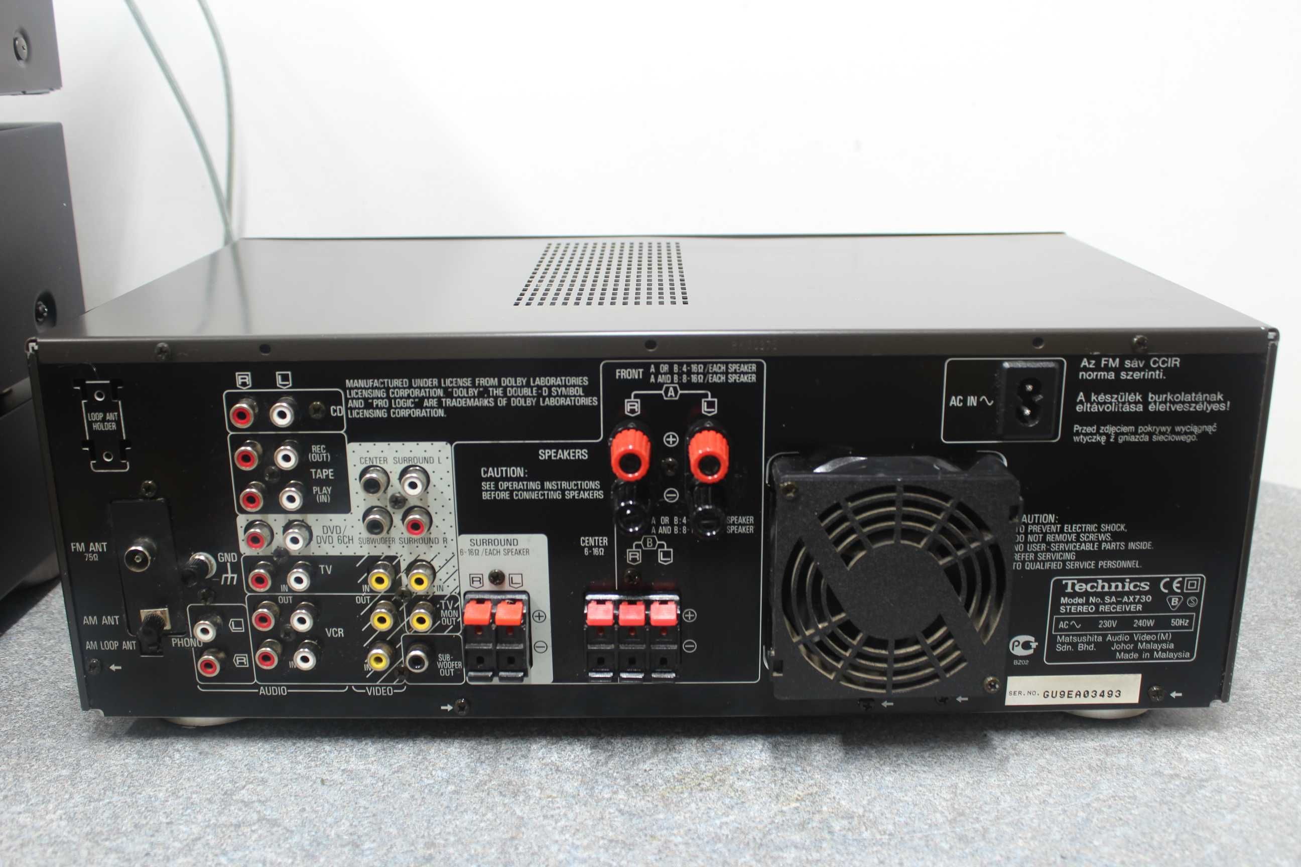 Amplituner Technics SA-AX730 Stereo / Kino