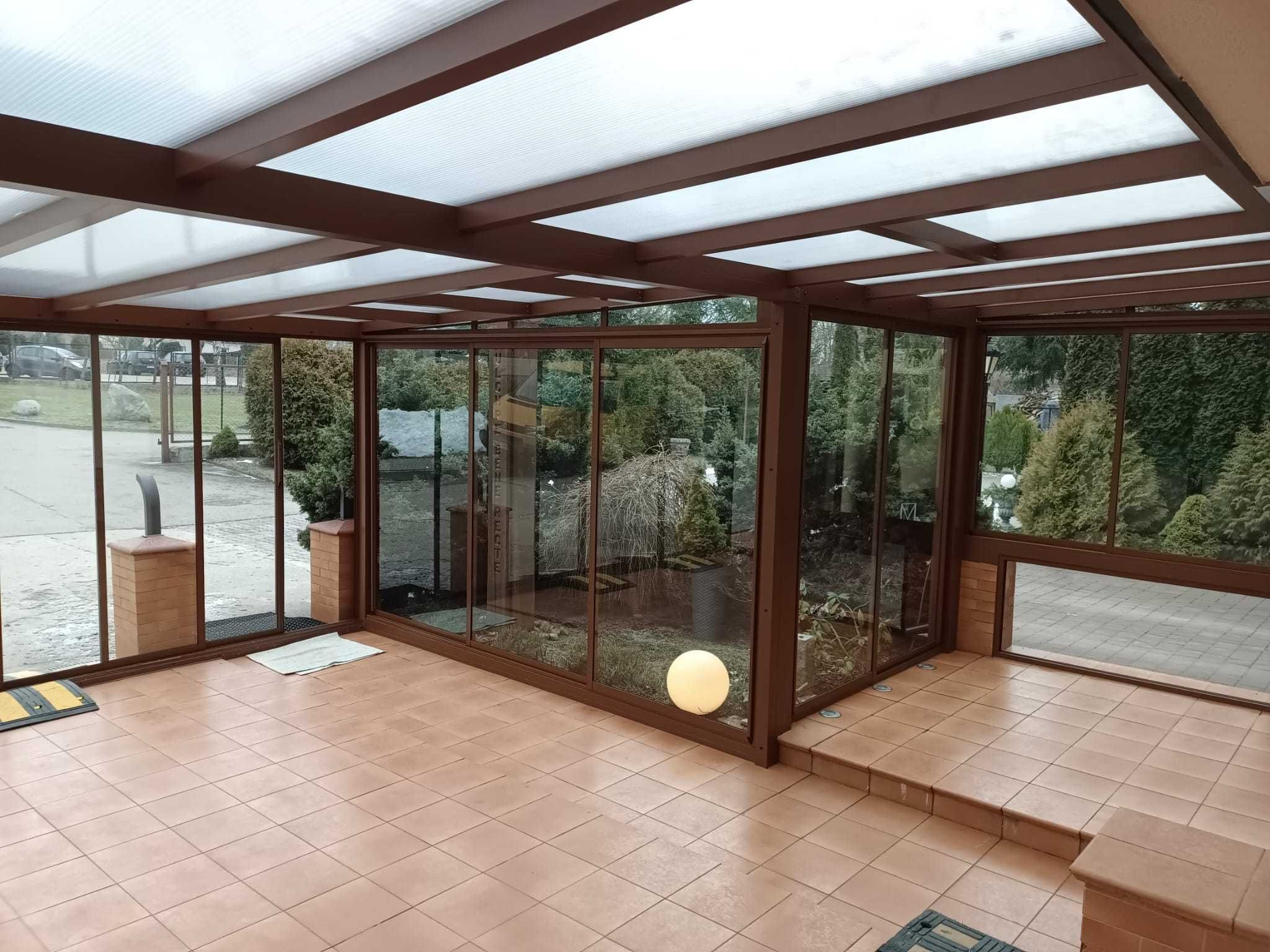 Zabudowa tarasów, patio , ogrody zimowe i letnie !!!