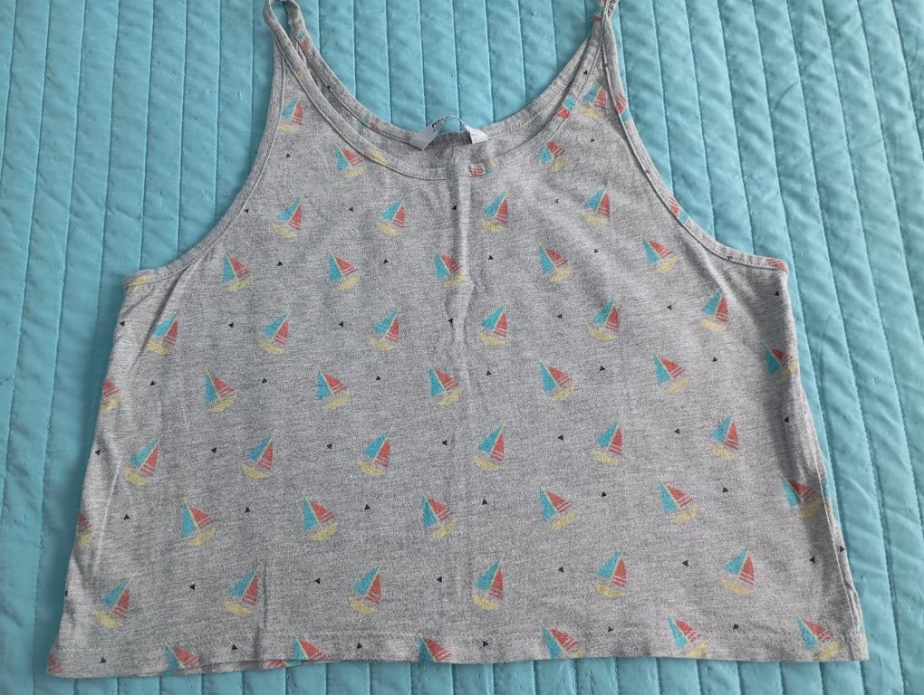 Top Pull & Bear estampado