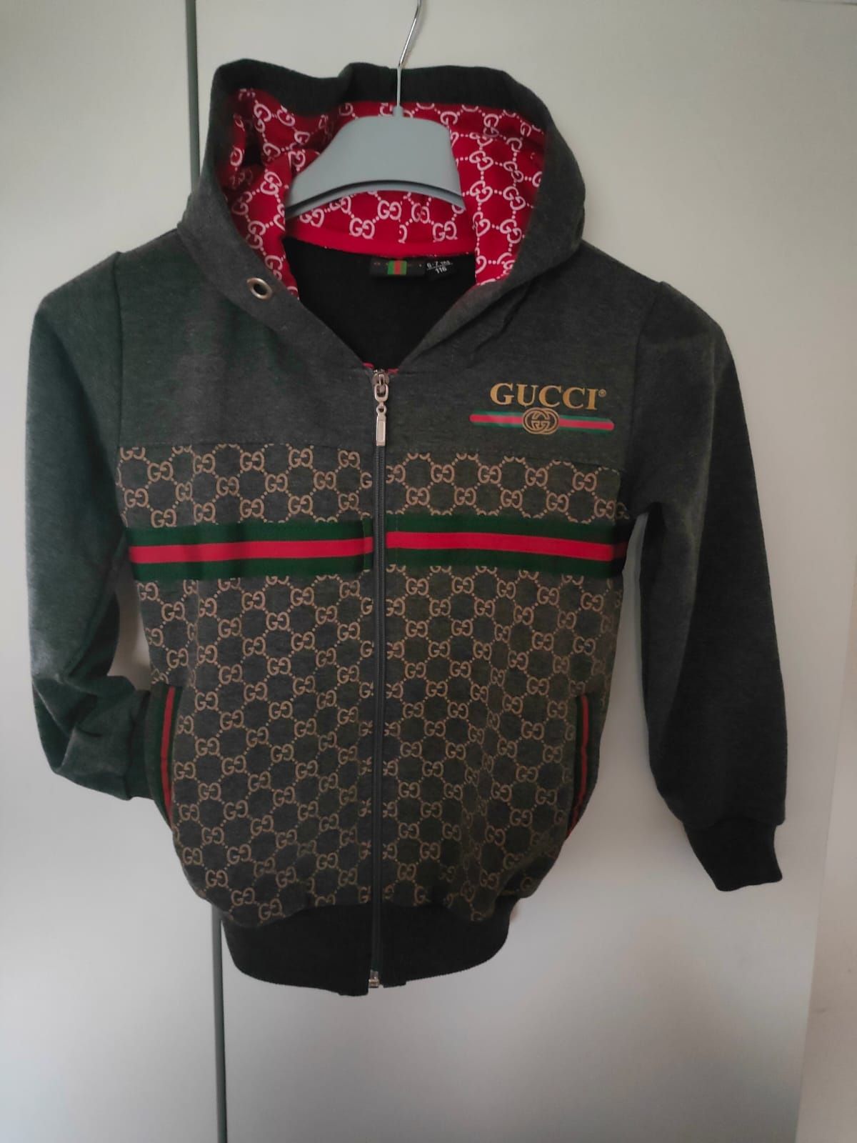 świetna rozpinana bluza GUCCI na wiosnę, stan idealny