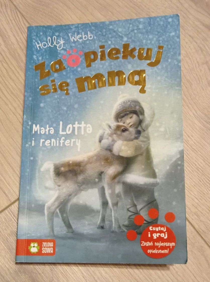 Książka ,, Mała Lotta i renifery" Holly Webb