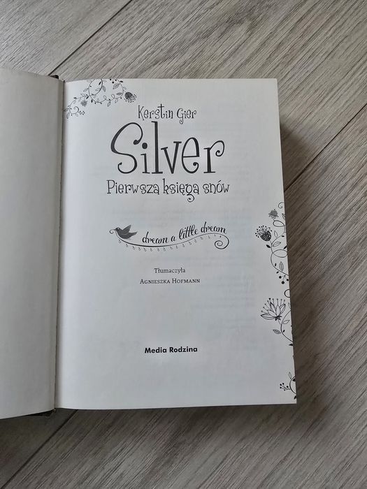 Silver pierwsza księga snów Kerstin Gier