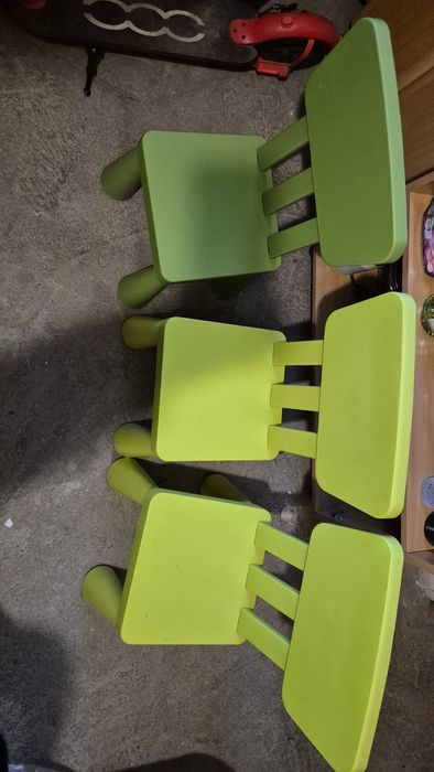 Krzesełka ikea mamut