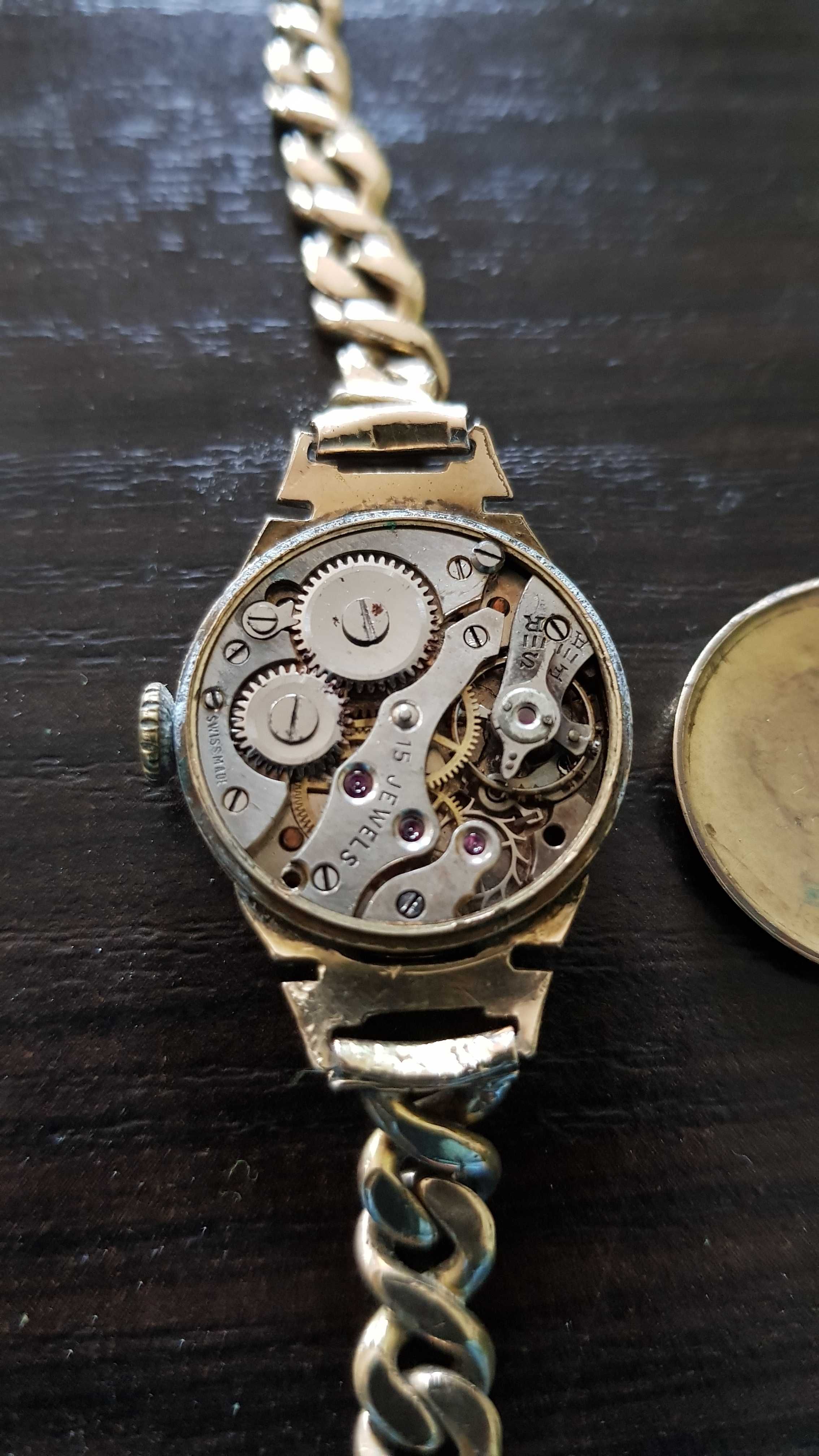 Swiss zegarek antyk *ERAX* Au
