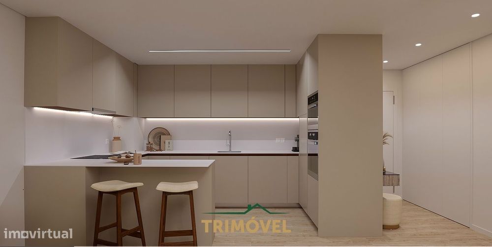 Apartamento T1+1 NOVO em São João da Madeira