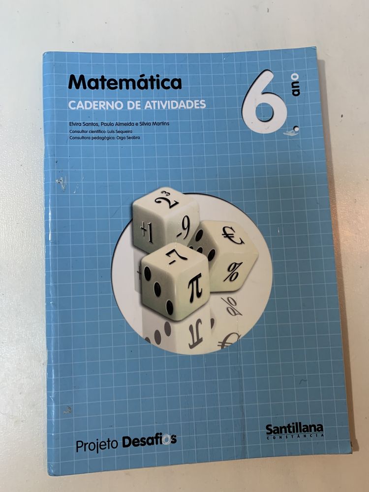 Matemática 6.º ano