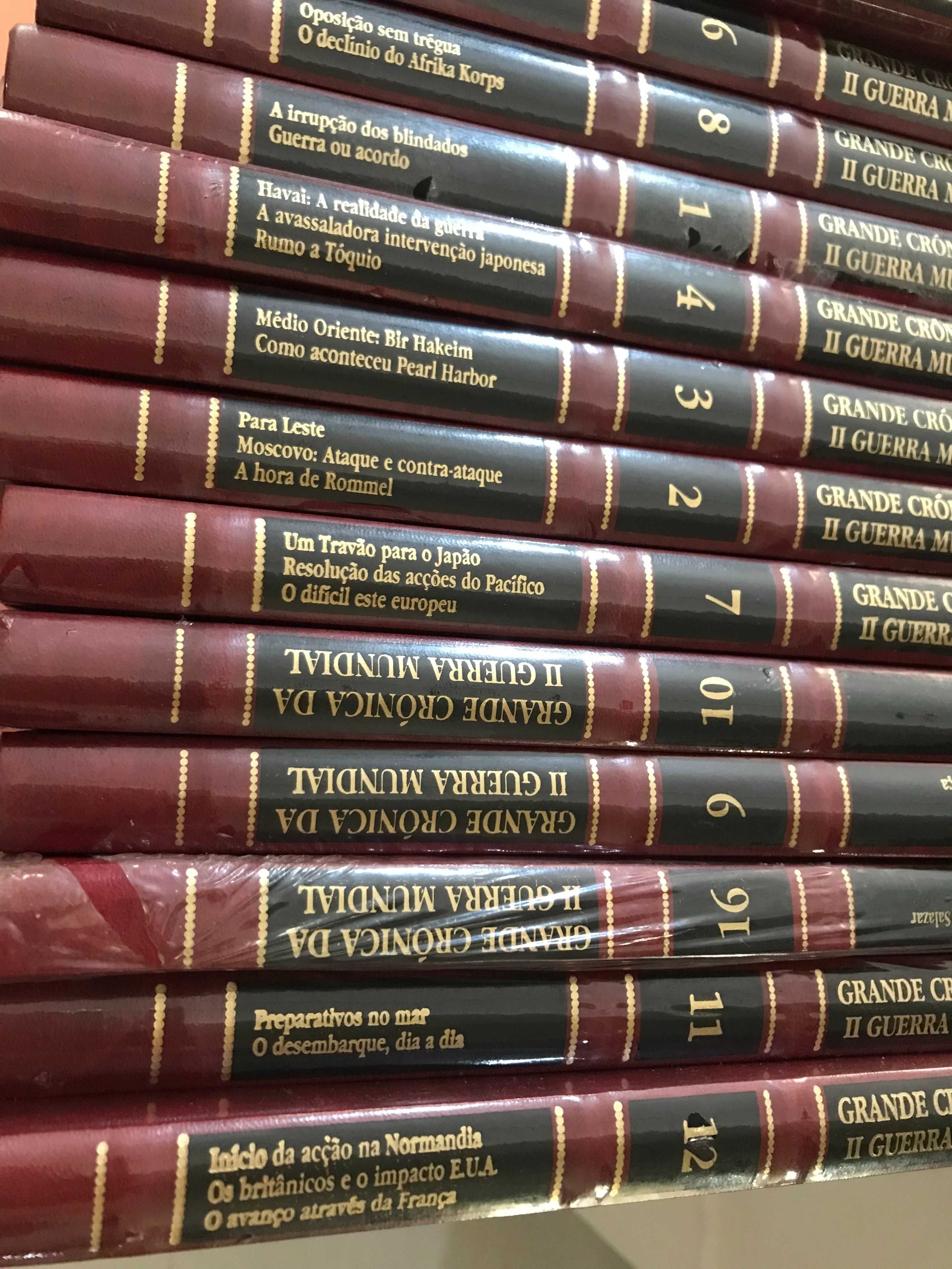 coleção Grande crónica da II guerra mundial- 16 llivros