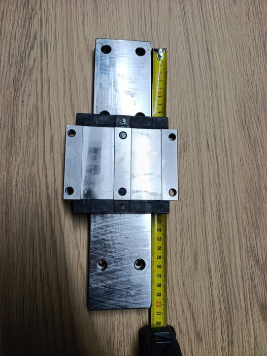 Wózek i prowadnica liniowa, oś Z CNC
