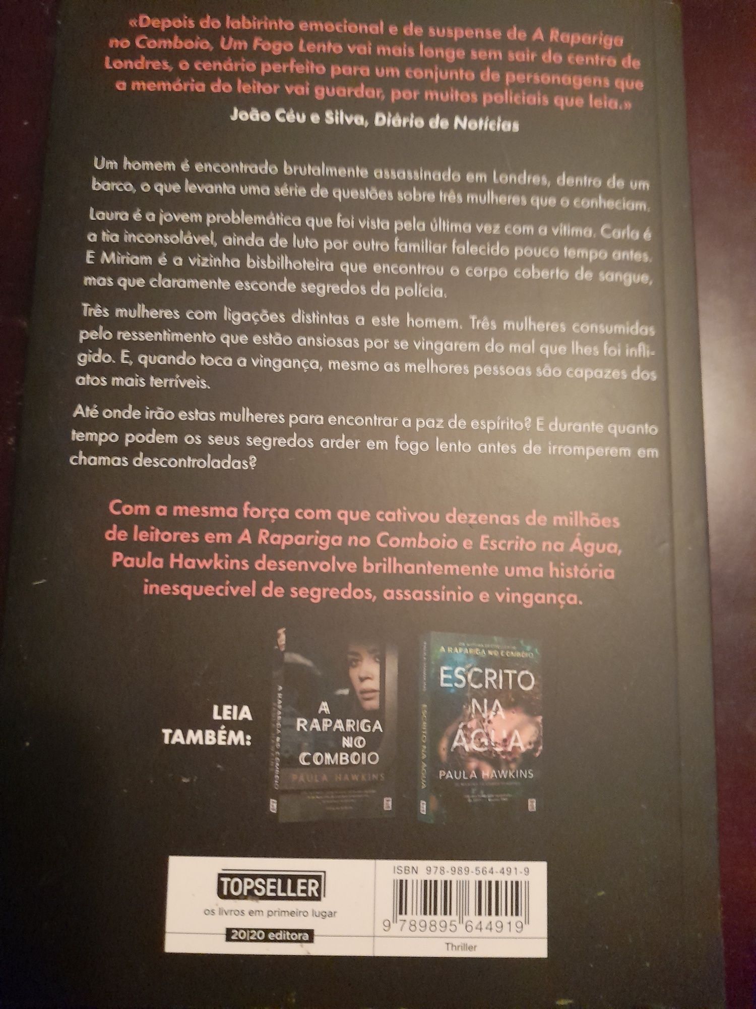 Livro - Paula Hawkins