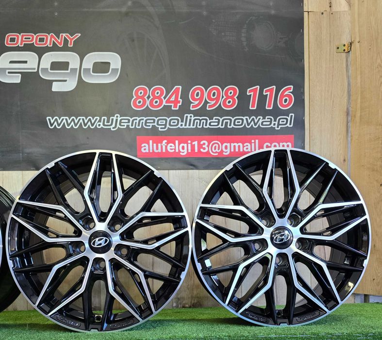 NOWE ALUFELGI HYUNDAI 17x5x114,3 -i30, Ioniq,ix35,Kona,Santa Fe,Tucson