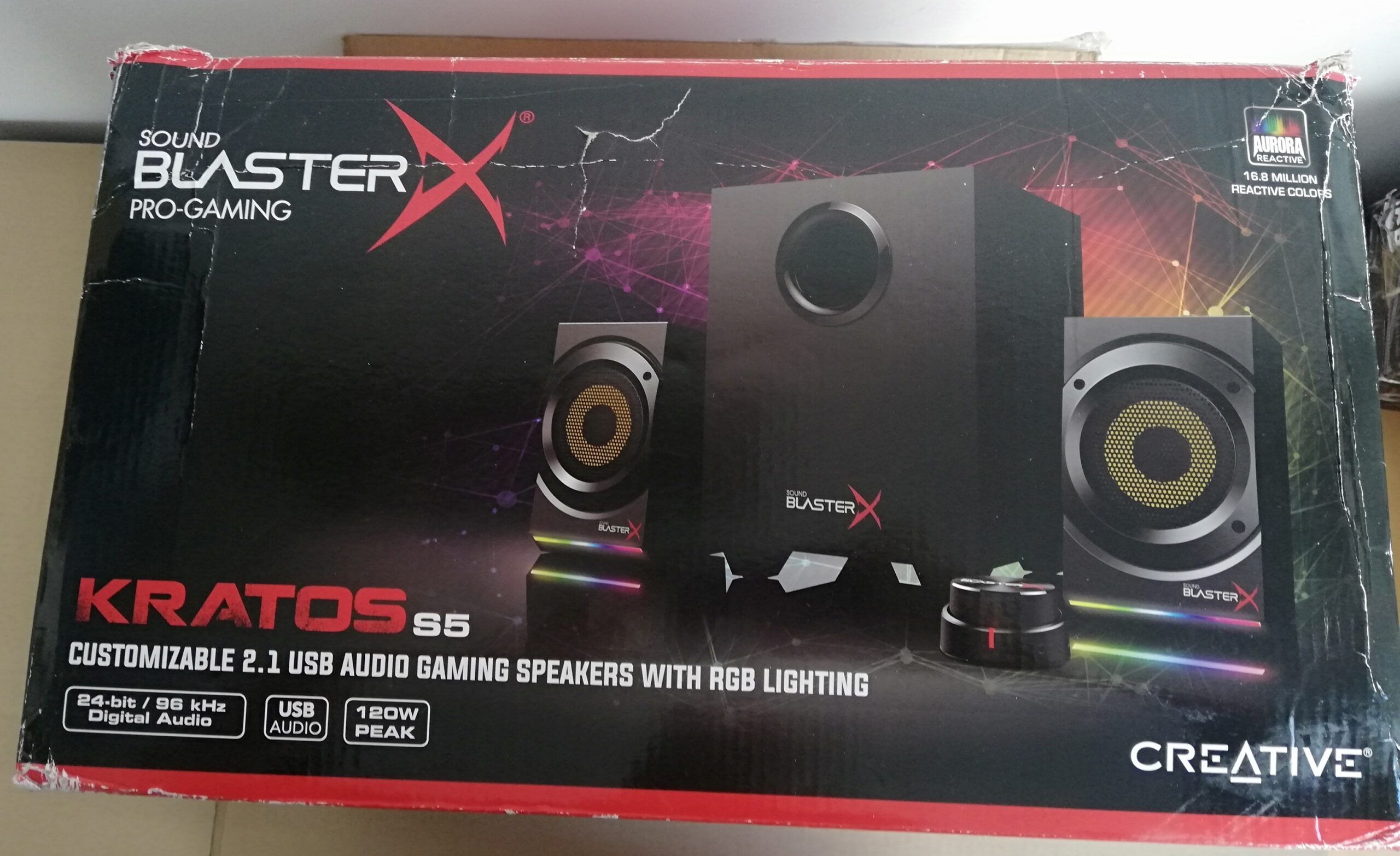 System głośników 2.1 Sound BlasterX Kratos S5