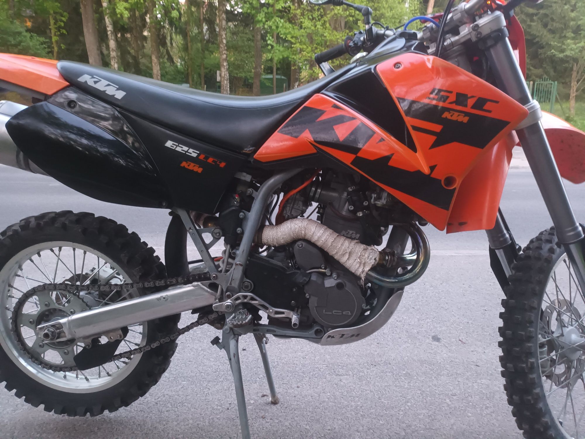 Ktm sxc 625 enduro lc4 smc