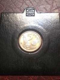 Moneta Hiszpania 5 peset 1993 rok święty Jakubowy