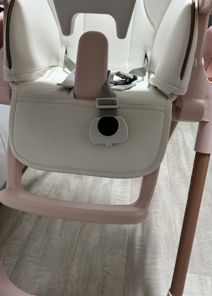 Cadeira refeiçao bebe peg perego rosa