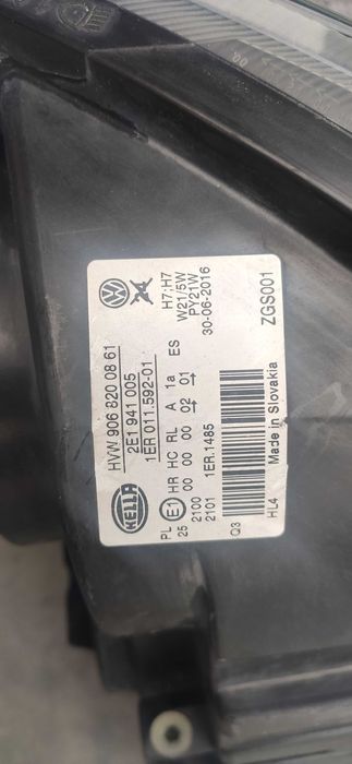 Farol esq Original VW Crafter