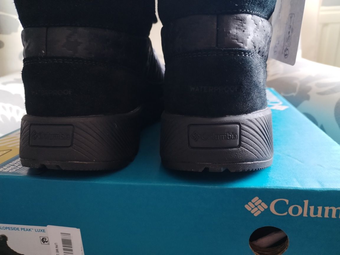 Columbia kozaki damskie Slopeside Peak Luxe r. 41 nowe oryginał okazja
