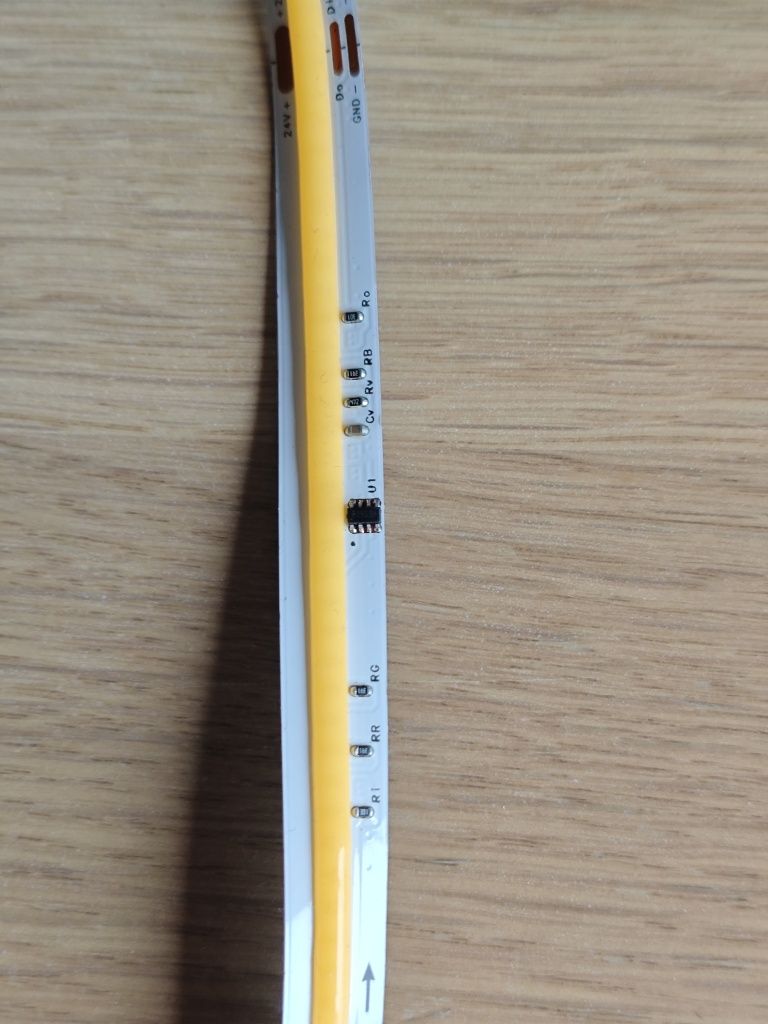 24V LED COB Taśma 10 Metrów 360led/m 3000K Adresowalna