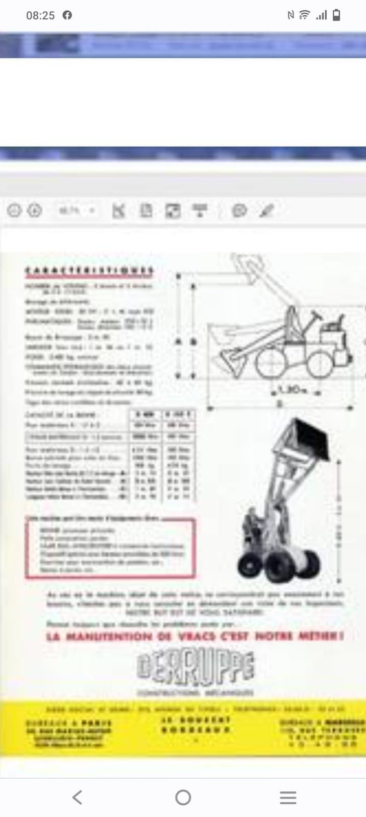 Продам навантажувач Derruppe D 400