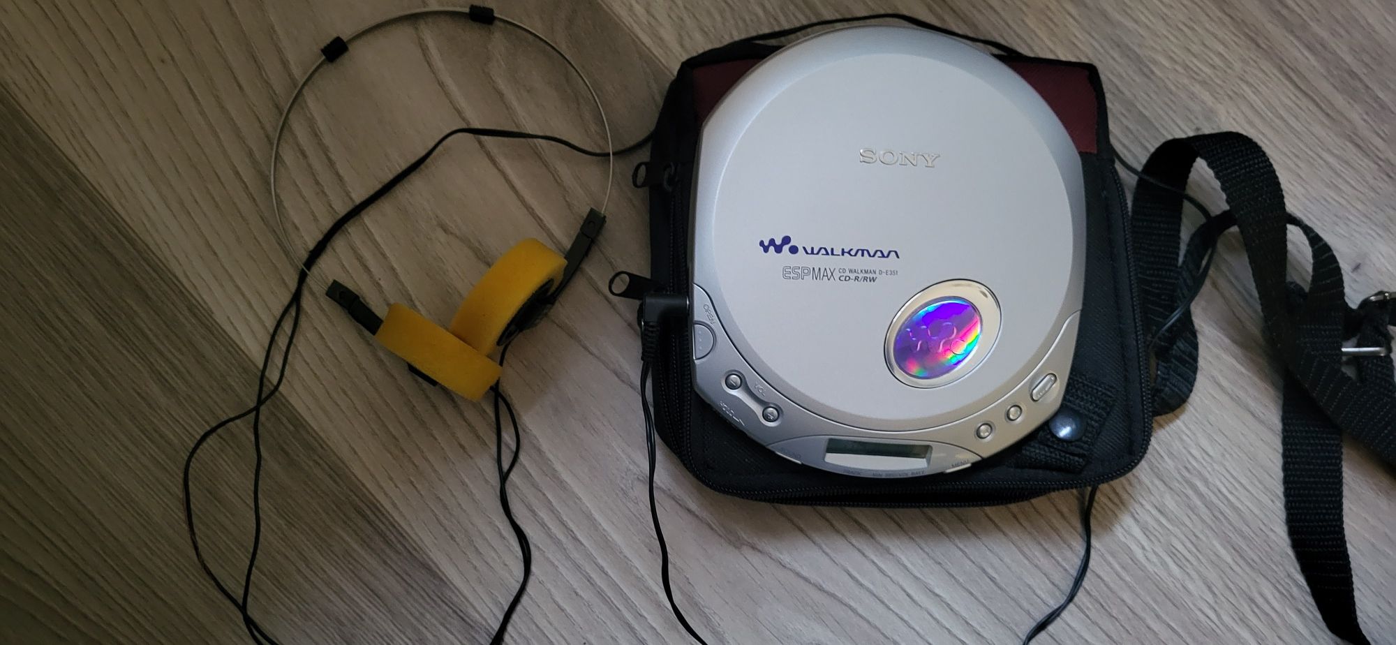 Discman sony walkman d-e351 sluchawki Philips