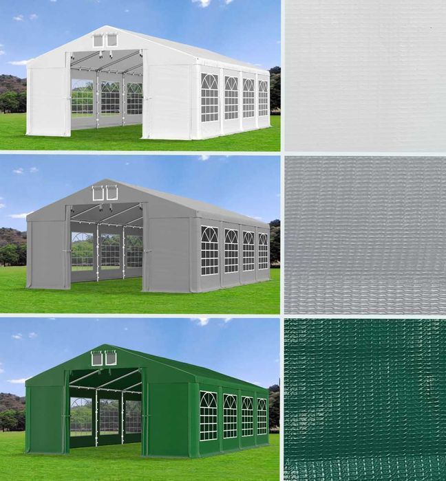 Namiot do ogrodu Namiot imprezowy Namiot całoroczny 5x10x2m NOWY