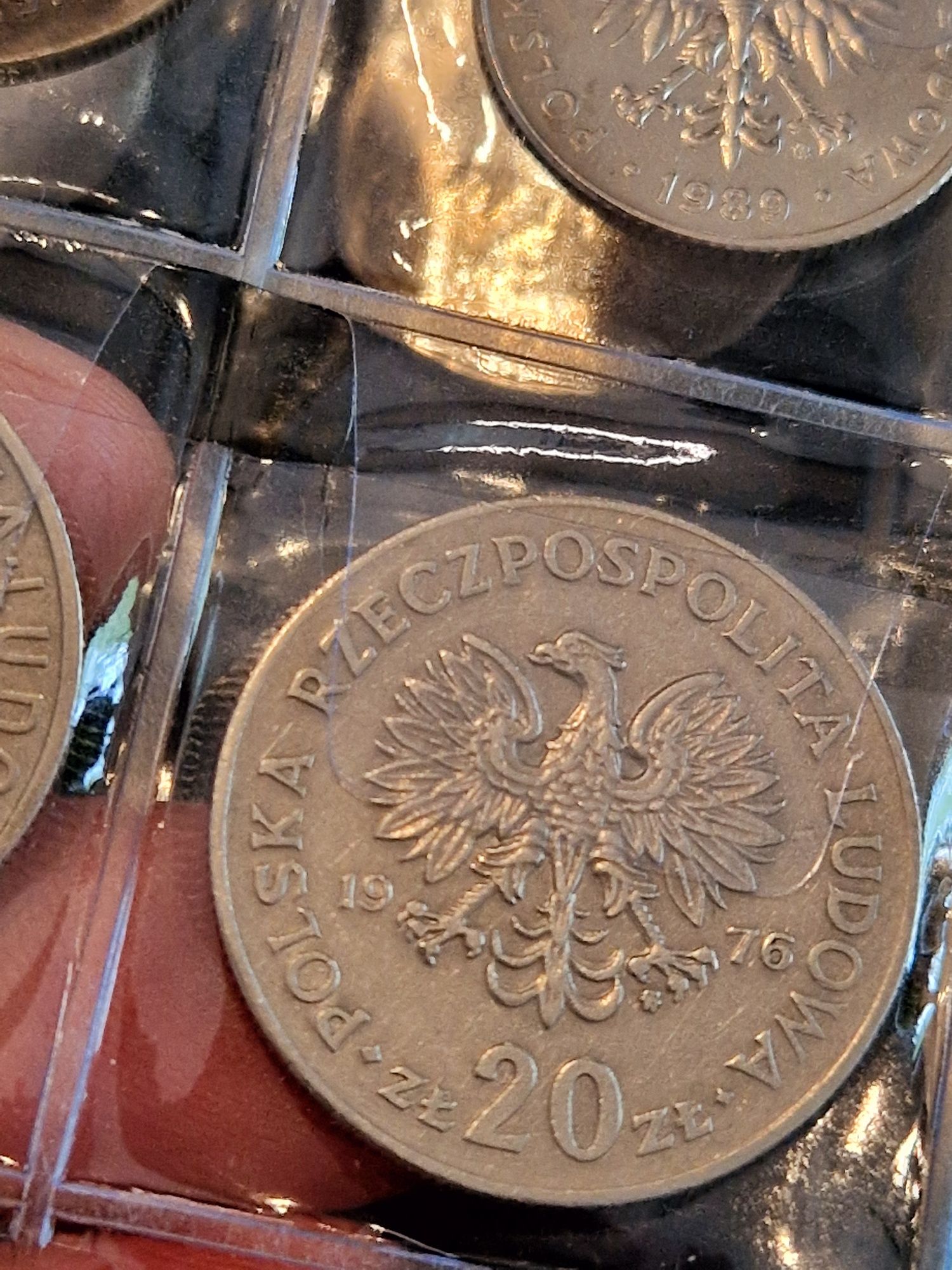 Moneta 20 zł PRL 1976 Marceli Nowotko nikiel