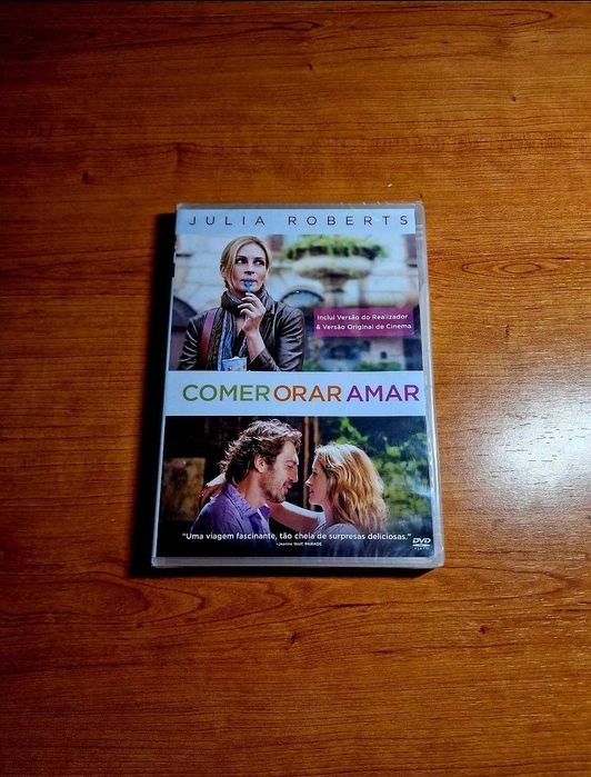 COMER ORAR AMAR (Julia Roberts/Javier Bardem) A viagem da vida NOVO