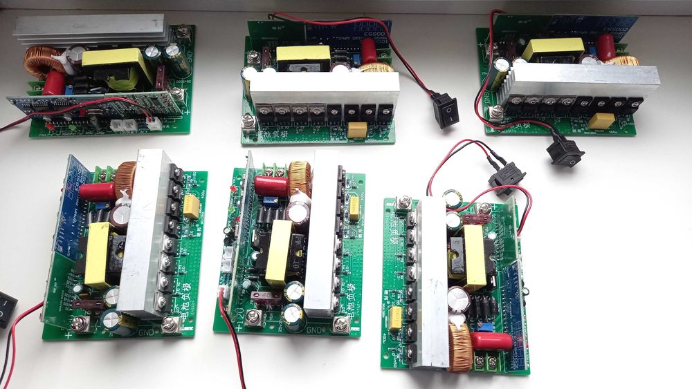 Плата готового інвертора чистий синус на 12V 350 Ват