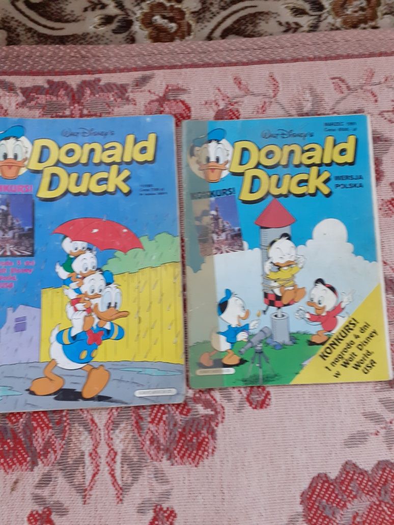 2 komiksy  Donald duck