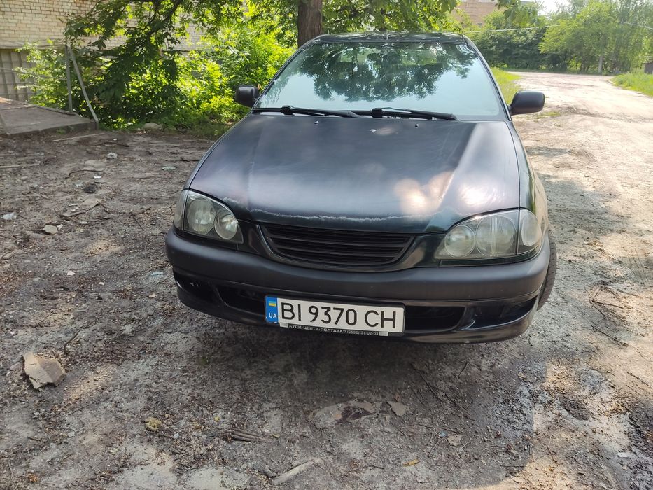 Toyota avensis газ/бенз переоформлення