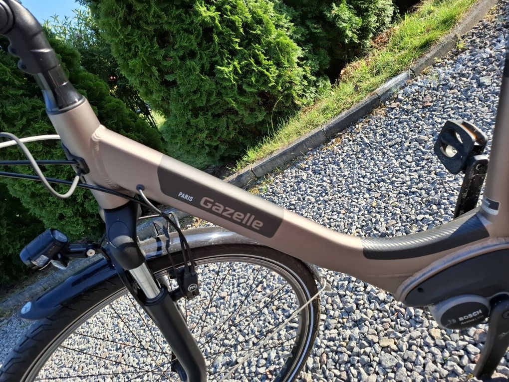 Rower elektryczny Gazella Paris C7 Napęd Bosch