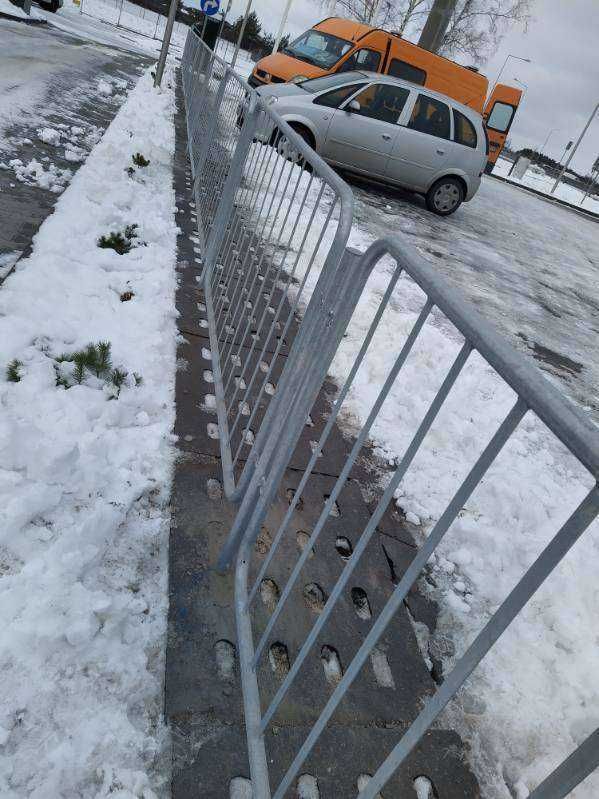 Barierki ogrodzenia drogowe chodnikowe blokady U11a U12a typ lubelski