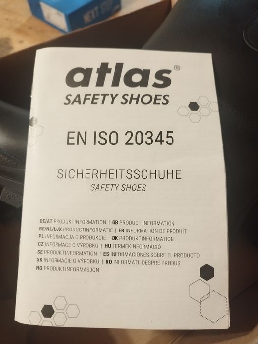 Buty robocze atlas/safety shoes