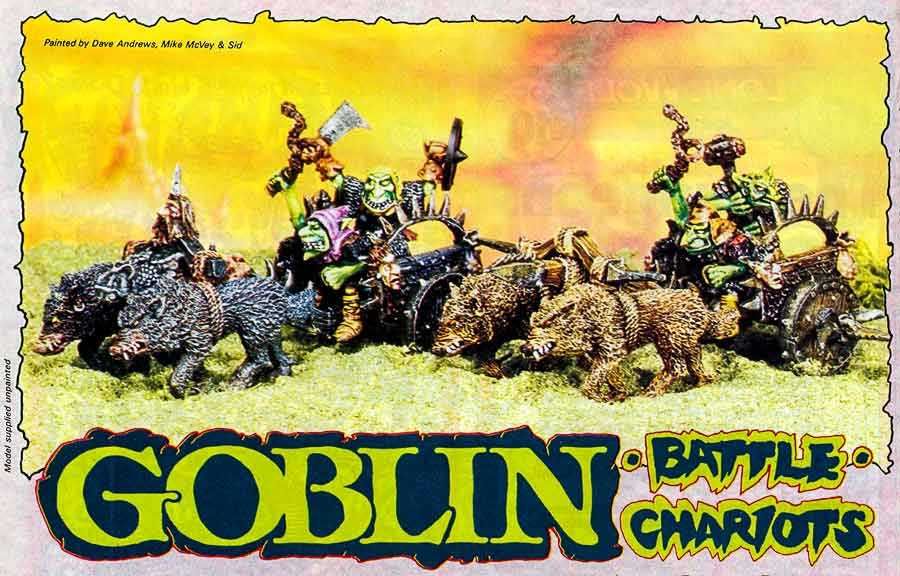 Warhammer Fantasy Battle: klasyczny Goblin Battle Chariot - lata '80.