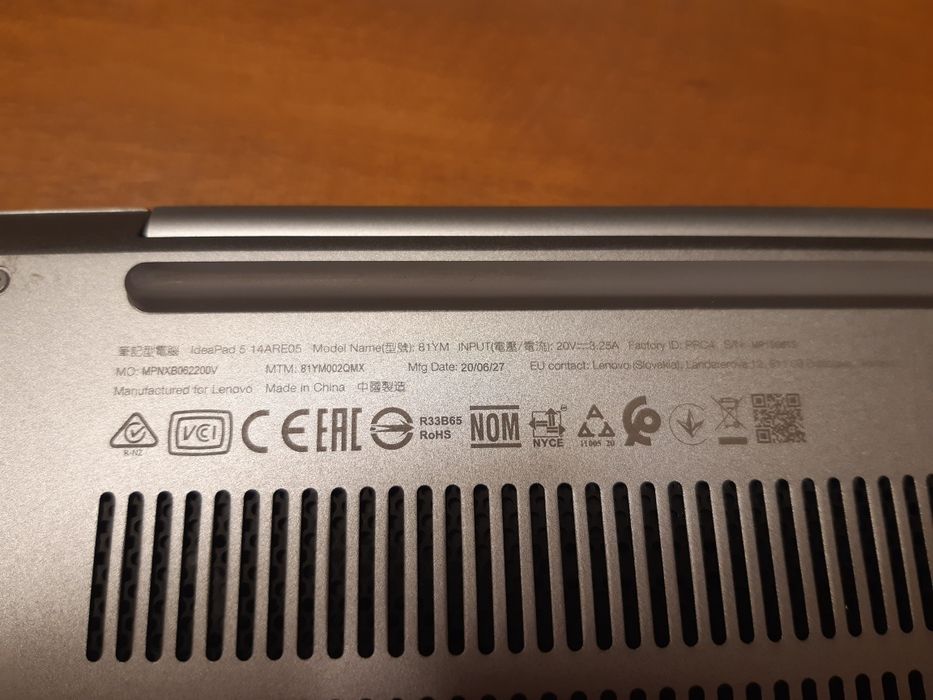 Lenovo IdeaPad 5 14are05