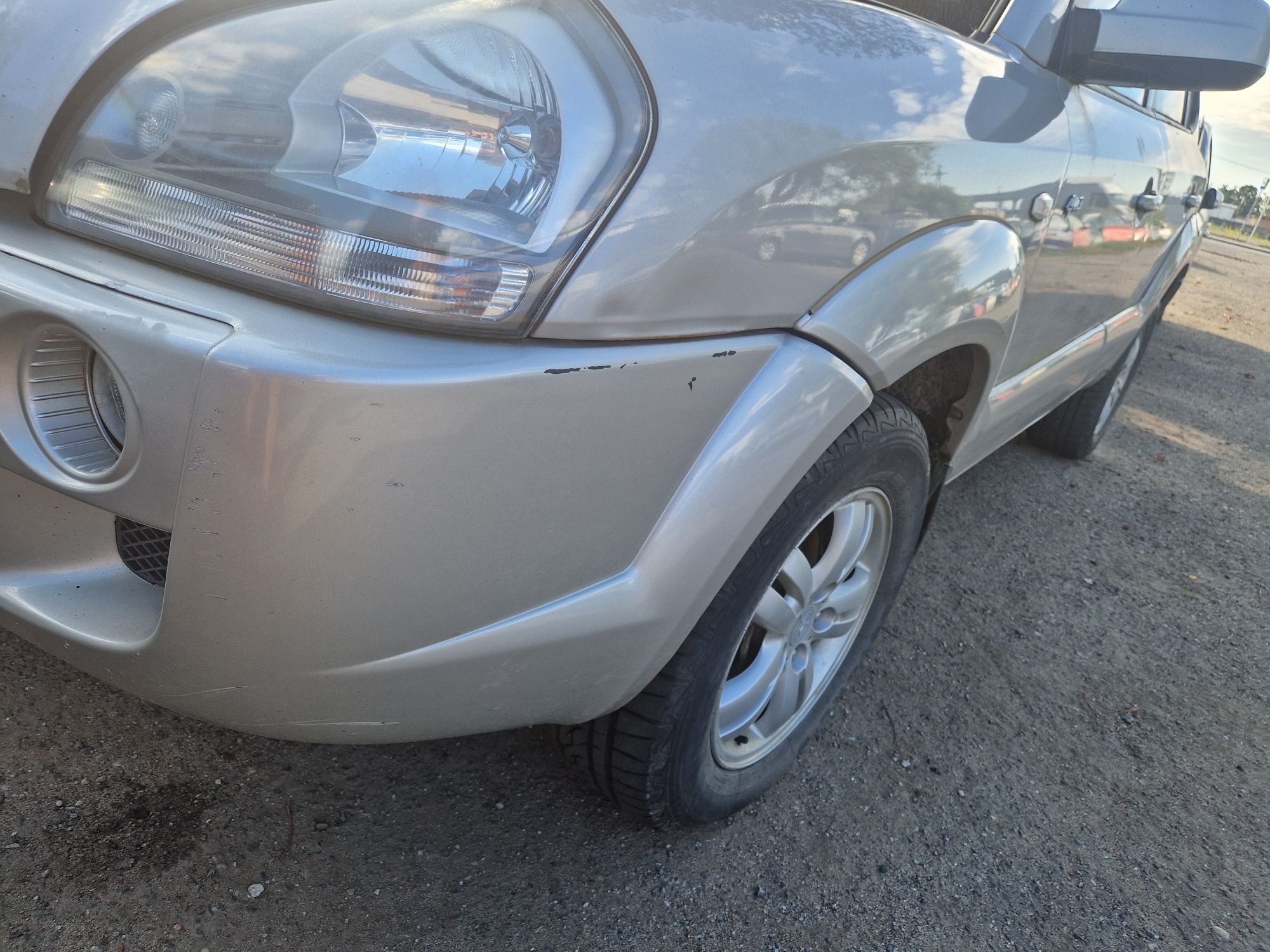 Zderzak przód Hyundai Tucson I YK Szeroki