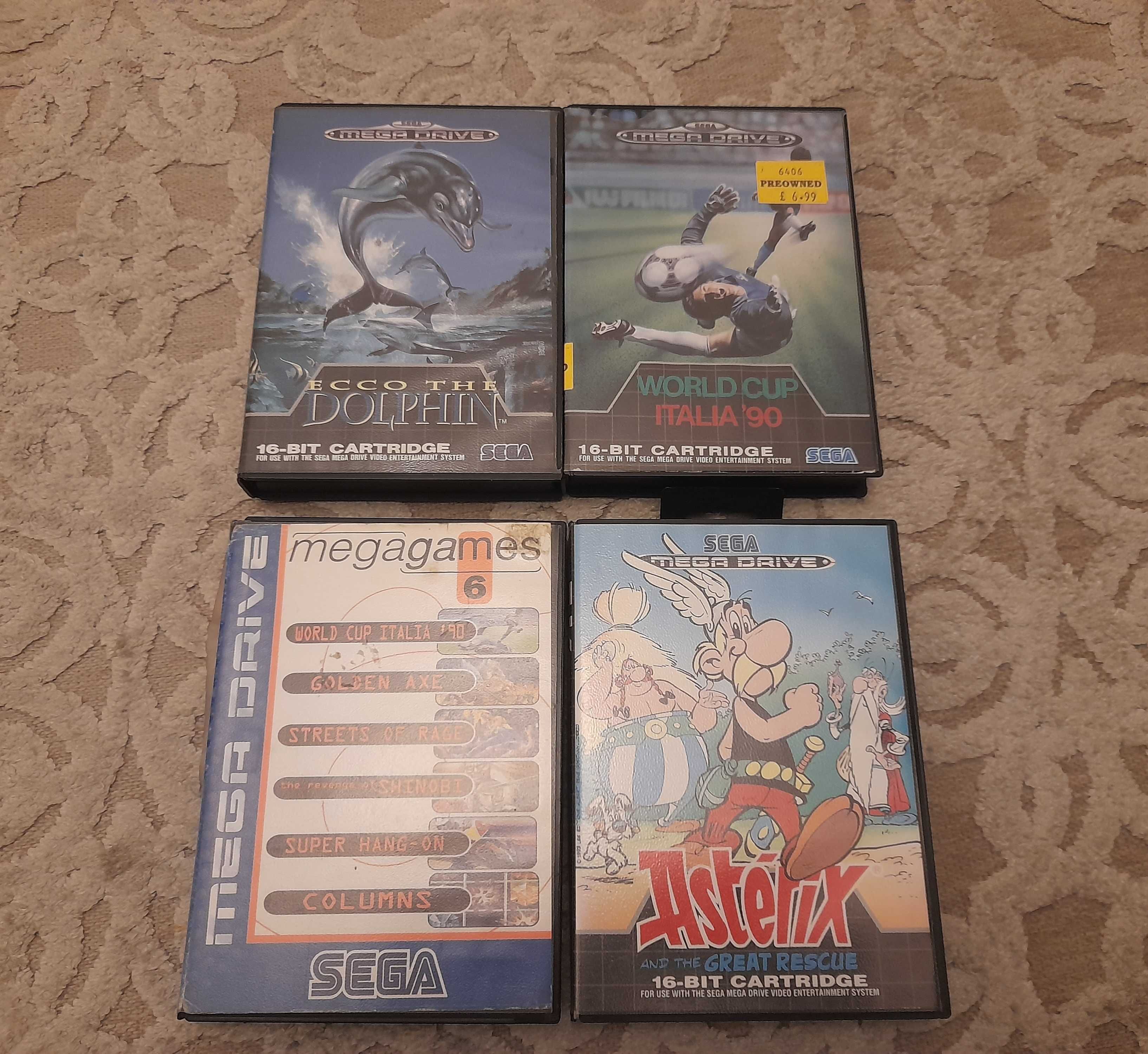 Jogos Sega Mega Drive e Master System