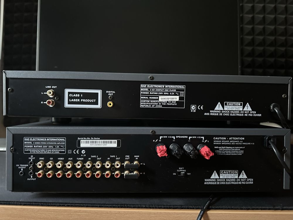Усилитель Nad C320BEE + CD Nad C521