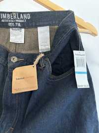 Timberland nowe jeansy męskie granatowe proste L M