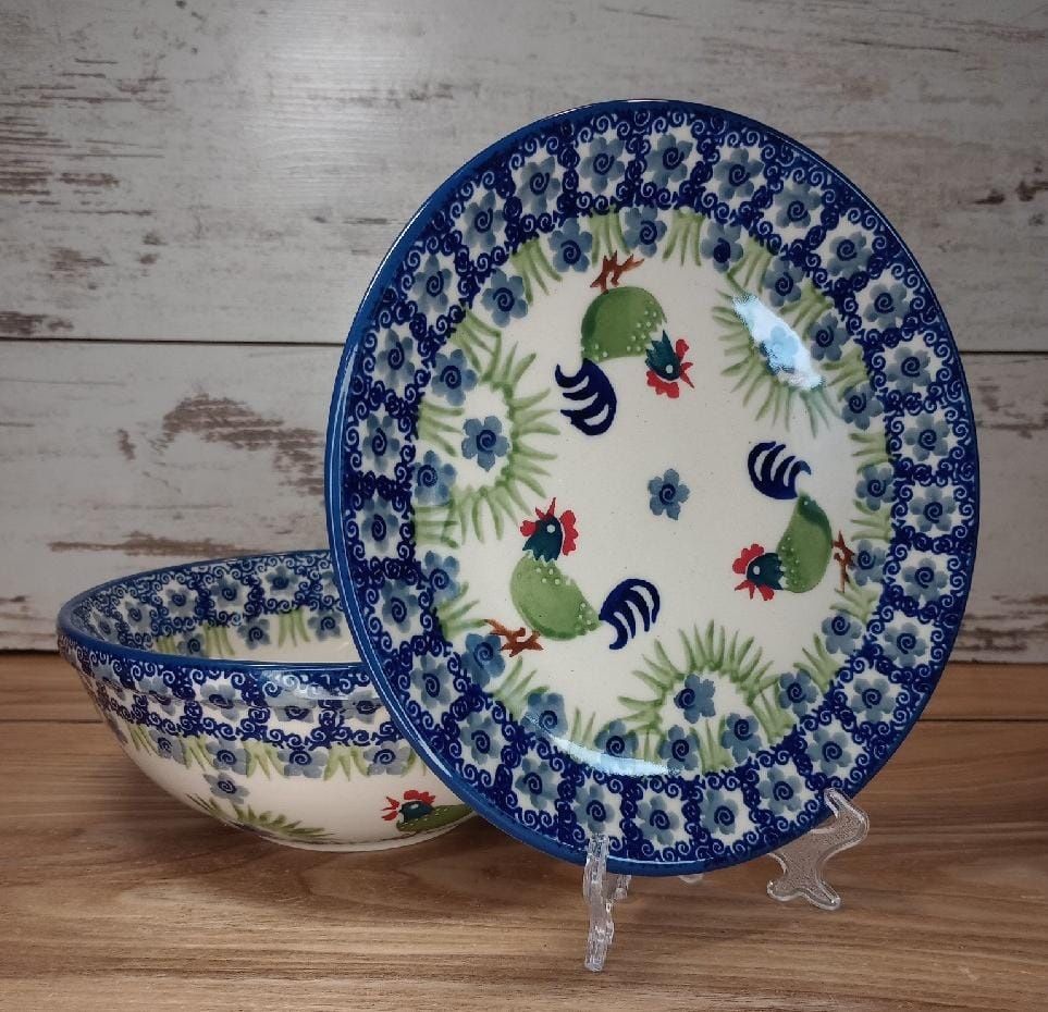 Miska 600 ml talerz 18 cm ceramika Bolesławiec