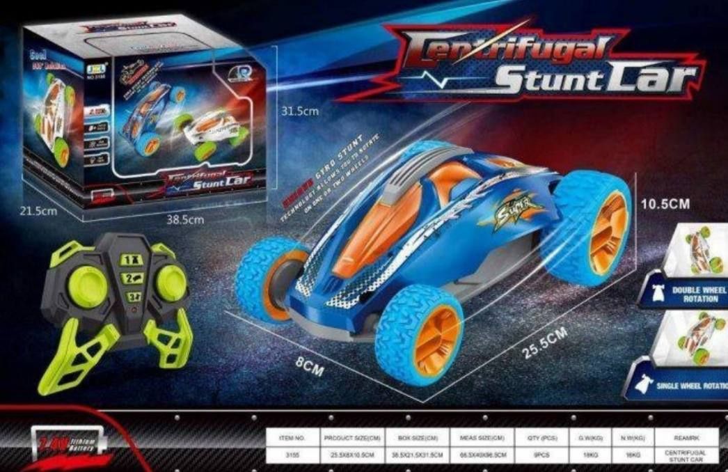 Трюкова машинка на радіокеруванні JZL Centrifugal Stunt Car  з пультом